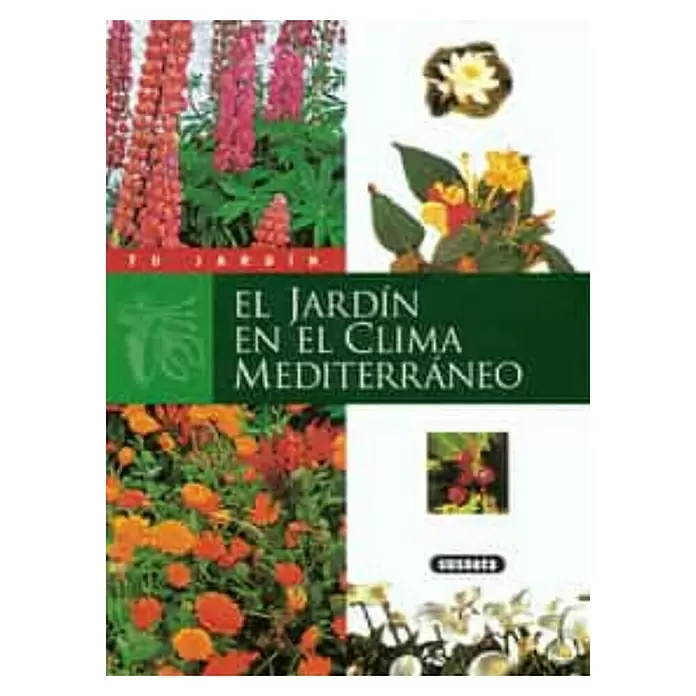 Libro de jardinería El jardín en clima mediterráneo - Número de páginas: 80 - Vista frontal