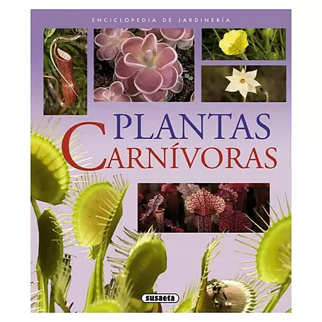 Libro de jardinería Plantas carnívoras