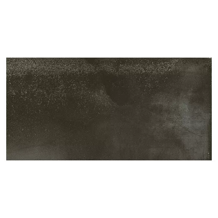 Oxyd Feinsteinzeugfliese Oxyd - 30 x 60 cm, Schwarz, Schimmernd - Draufsicht