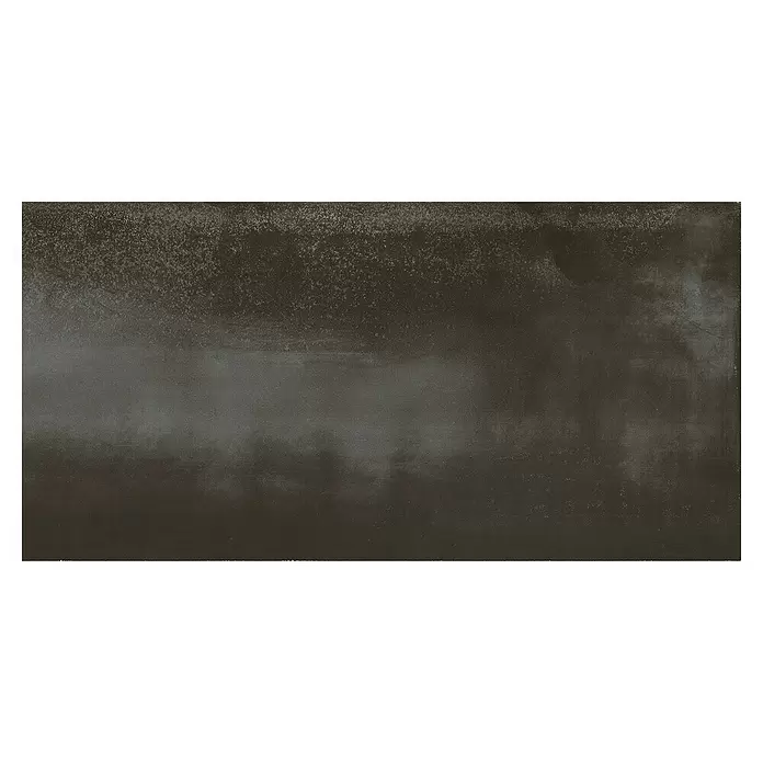 Oxyd Feinsteinzeugfliese Oxyd - 60 x 120 cm, Schwarz, Schimmernd - Draufsicht