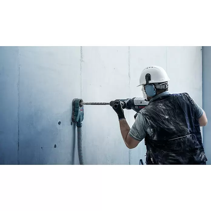 Bosch Professional Expert Broca para hormigón SDS-Plus -7X - Diámetro: 12 mm, Largo: 265 mm - Producto en uso