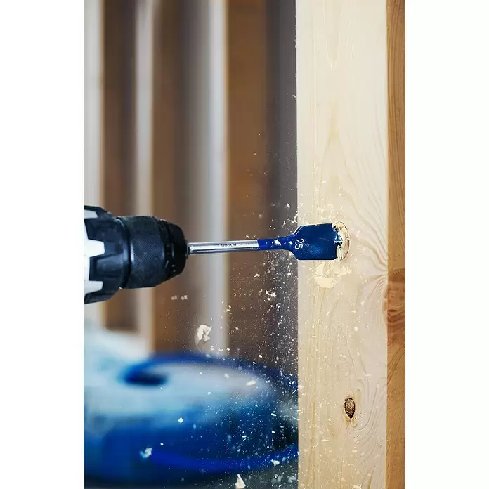 Bosch Professional Expert Broca plana SelfCut Speed - Largo: 152 mm, Diámetro: 20 mm - Primer plano