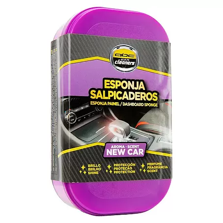 Esponja limpiadora para salpicaderos