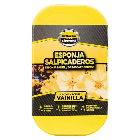 Esponja limpiadora para salpicaderos
