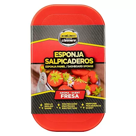 Esponja limpiadora para salpicaderos