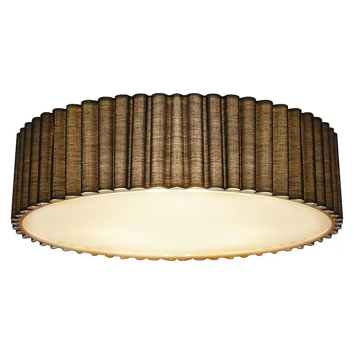 Tween Light Deckenleuchte rund Siena - 160 W, Grau, E27 - Diagonale Ansicht