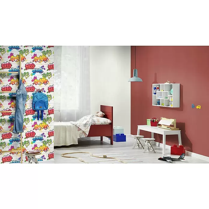 Rasch Kids & Teens III Papiertapete - Bunt, Grafisch, 10,05 x 0,53 m - Stimmungsaufnahme