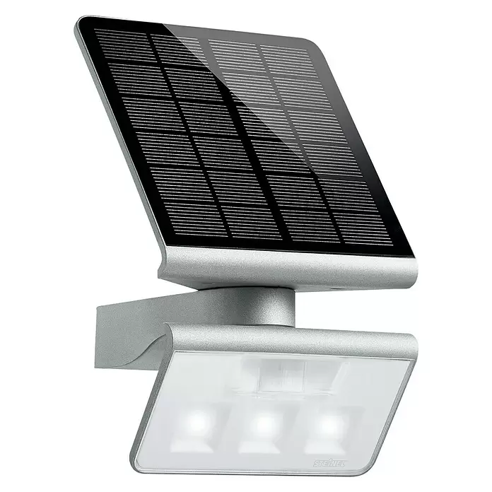 Steinel LED sensor buitenlamp XSolar L-S - 1,2 W, Detectiehoek: 140 °, IP44 - Diagonaal zicht