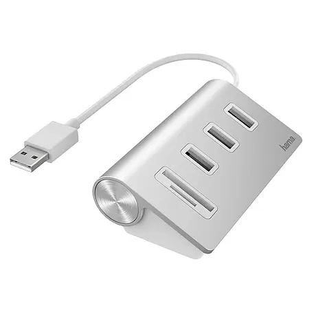 Hama  USB-Hub-Kartenleser