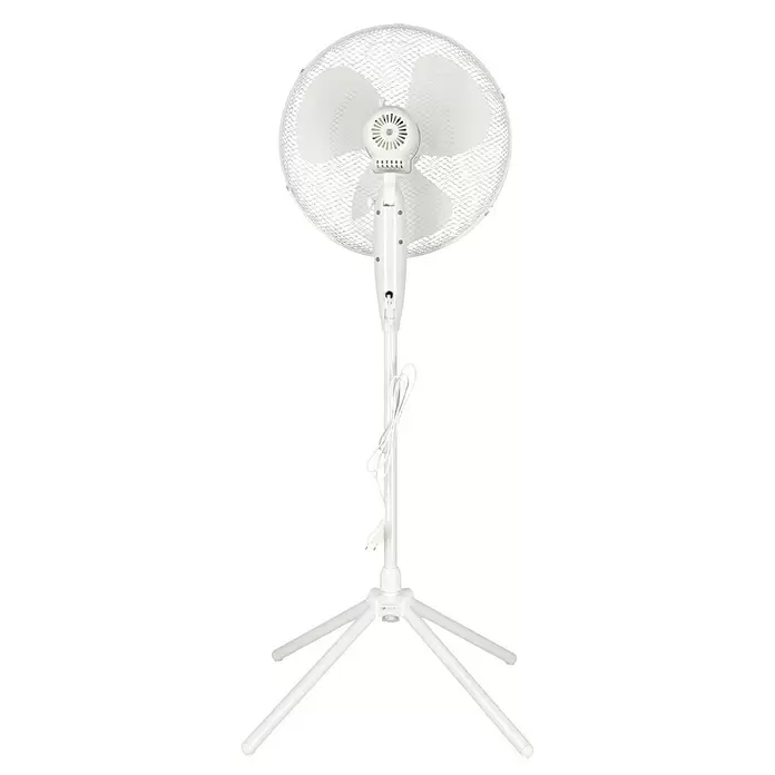 Proklima Standventilator - Weiß, Durchmesser: 40 cm, 50 W, 2.427 m³/h - Rückansicht