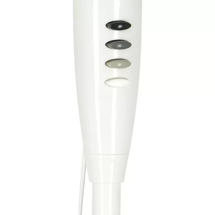 Proklima Standventilator - Weiß, Durchmesser: 40 cm, 50 W, 2.427 m³/h - Detailaufnahme