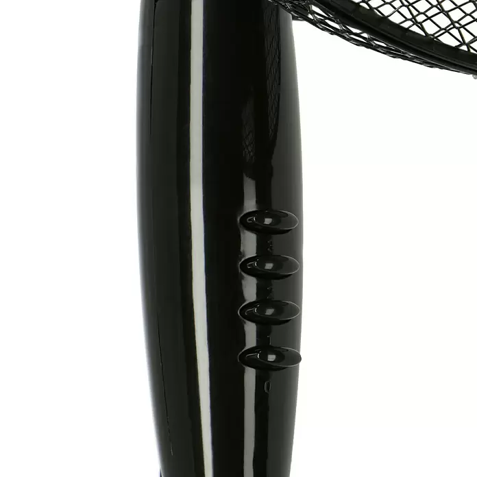 PR Klima Ventilador de pie Acapulco - Negro, Diámetro: 40 cm, 50 W, 2.427 m³/h - Primer plano