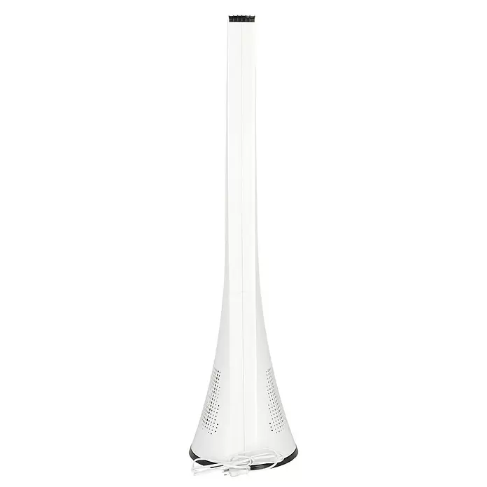 Proklima Turmventilator - Weiß/Schwarz, 40 W, Höhe: 110 cm, Mit Fernbedienung - Rückansicht