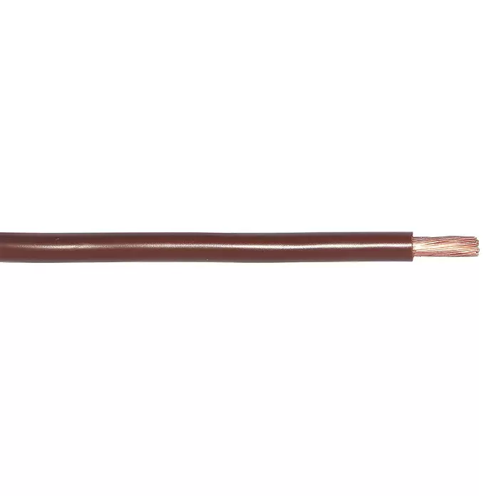 Aderleitung H07V-K1x10 - Braun, 10 m - Detailaufnahme