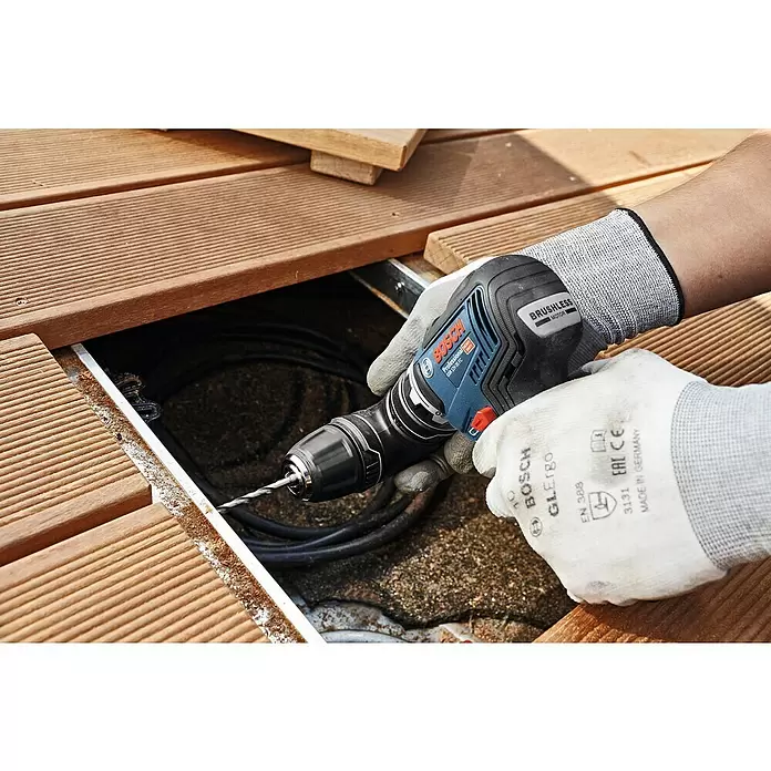 Bosch Professional Akku-Bohrschrauber GSR 12V-35 FC - 12 V, 2 Akkus, 3 Ah, Leerlaufdrehzahl: 0 U/min - 1.750 U/min, 6 Stk. - Anwendungsbeispiel