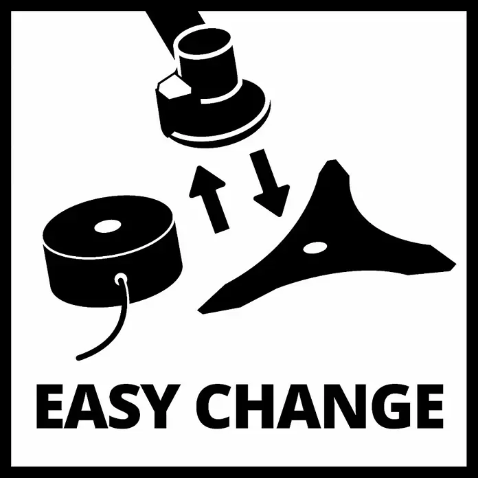 Einhell Power X-Change Akkusense 36/255 BL-SOLO - 36 V, Ohne Akku, Schnittbreite: 30 cm - Skizze