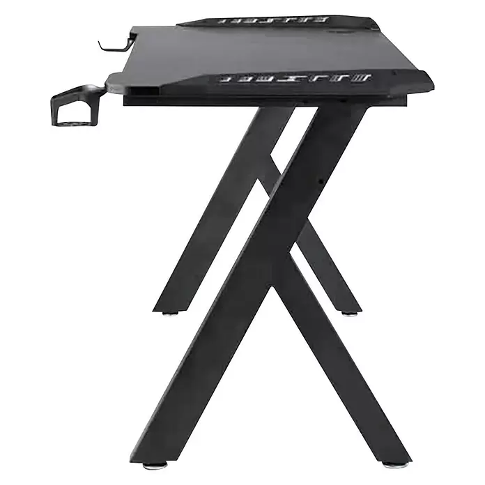 Mesa de escritorio Oliver - L x An x Al: 60 x 120 x 74 cm - Vista de perfil izquierdo