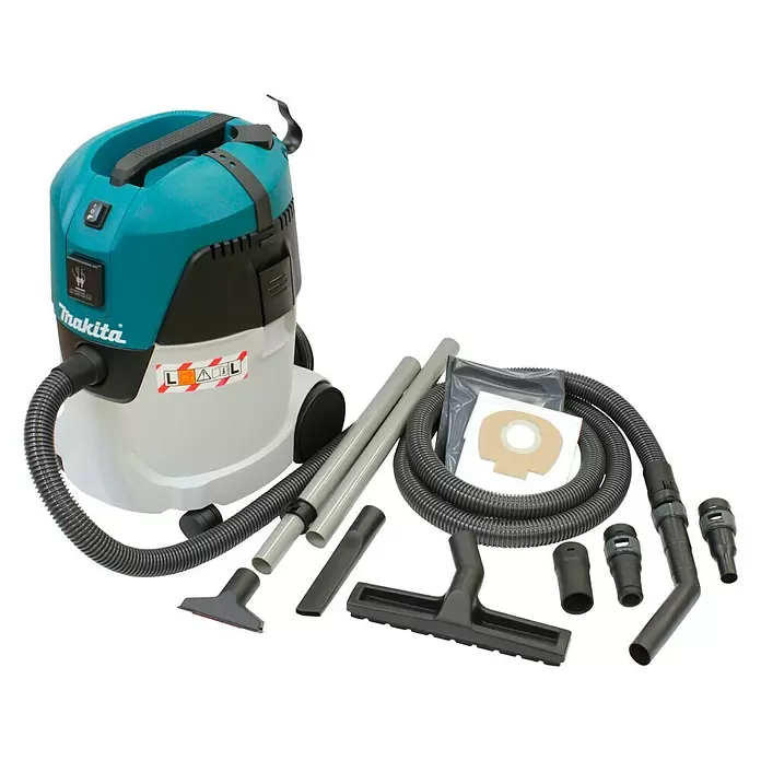 Makita Nass-Trockensauger VC2512L - 1.000 W, 25 l - Diagonale Ansicht