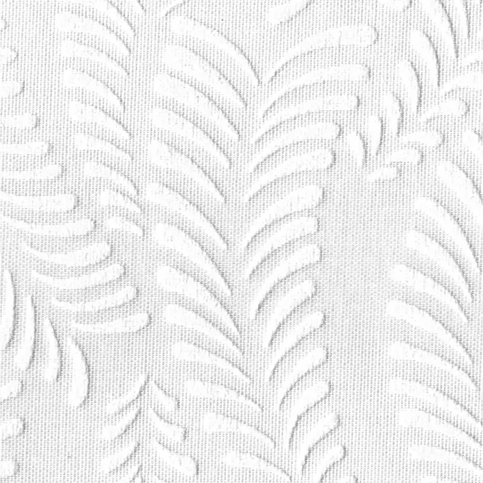Estor enrollable Fern - An x Al: 165 x 190 cm, Blanco - Primer plano