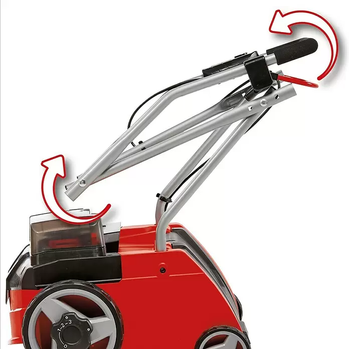 Einhell Power X-Change Akku-Vertikutierer GC-SC 36/31 Li-Solo - 18 V, Ohne Akku, Arbeitsbreite: 31 cm - Detailaufnahme