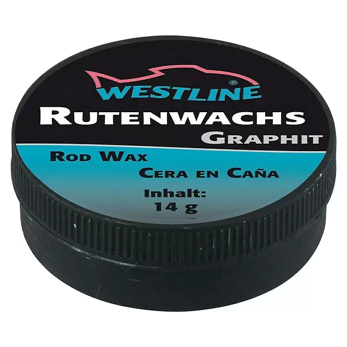 Westline Hengelwas Grafiet - 14 g - Diagonaal zicht
