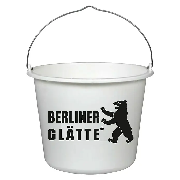 Berliner Glätte Baueimer Berliner Glätte - Fassungsvermögen: 12 l - Vorderansicht