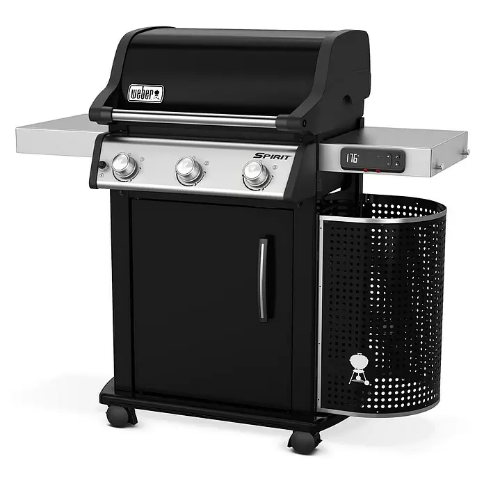 Weber Gasgrill Spirit EPX-315 GBS Smart Grill - Anzahl Brenner: 3, Hauptgrillfläche: 60 x 44 cm, 9,38 kW - Diagonale Ansicht