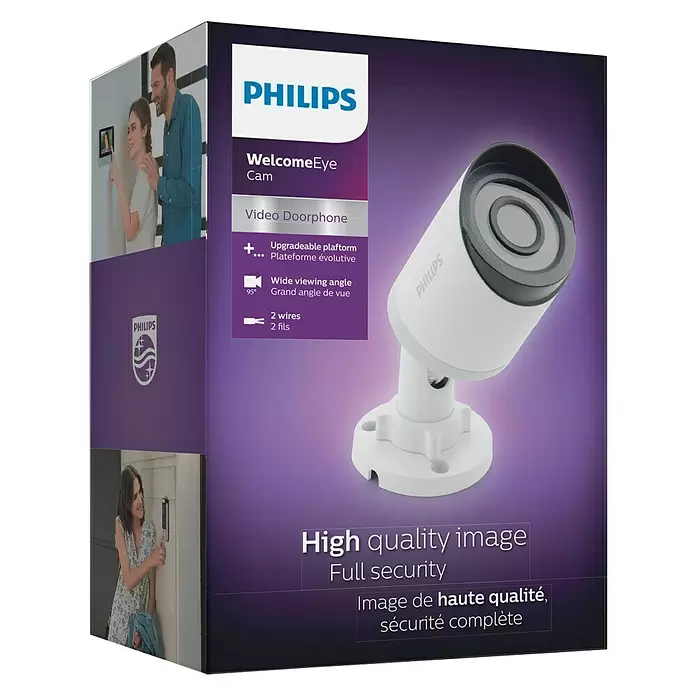 Philips WelcomeEye Überwachungskamera - Passend für: Philips Welcome Eye System, 75 ° - Diagonale Ansicht