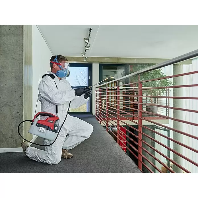 Einhell Power X-Change Akku-Sprühgerät GE-WS 18/75 LI-SOLO - 18 V, Ohne Akku, Füllmenge: 7,5 l - Anwendungsbeispiel