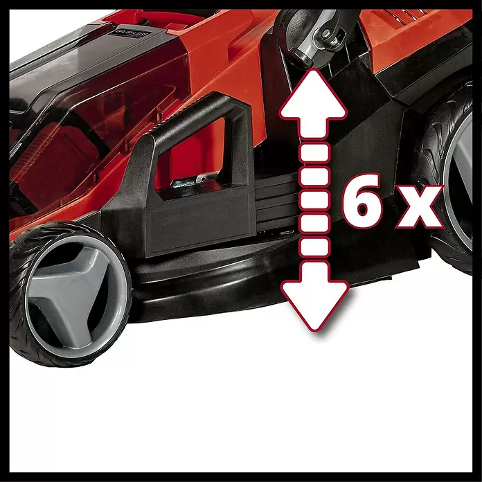 Einhell Power X-Change Akku-Rasenmäher GE-CM  36/36 LI - 18 V, 2 Akkus, 4 Ah, Schnittbreite: 36 cm - Detailaufnahme