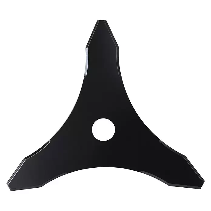 Einhell 3-Zahn-Dickichtmesser - Durchmesser: 255 mm, Höhe: 2,5 mm - Vorderansicht
