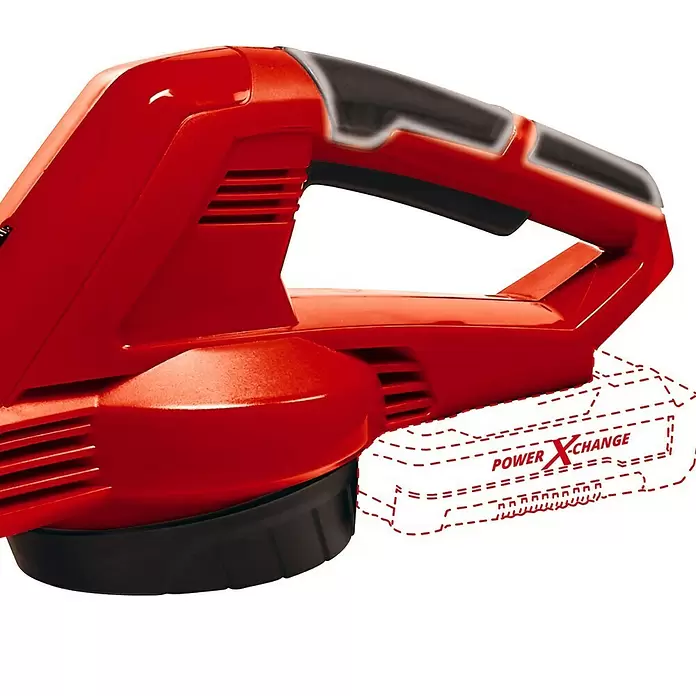 Einhell Power X-Change Accublower GE-CL 18/1 Li E - 18 V, Excl. accu, Blaassnelheid: 210 km/u - Close-up