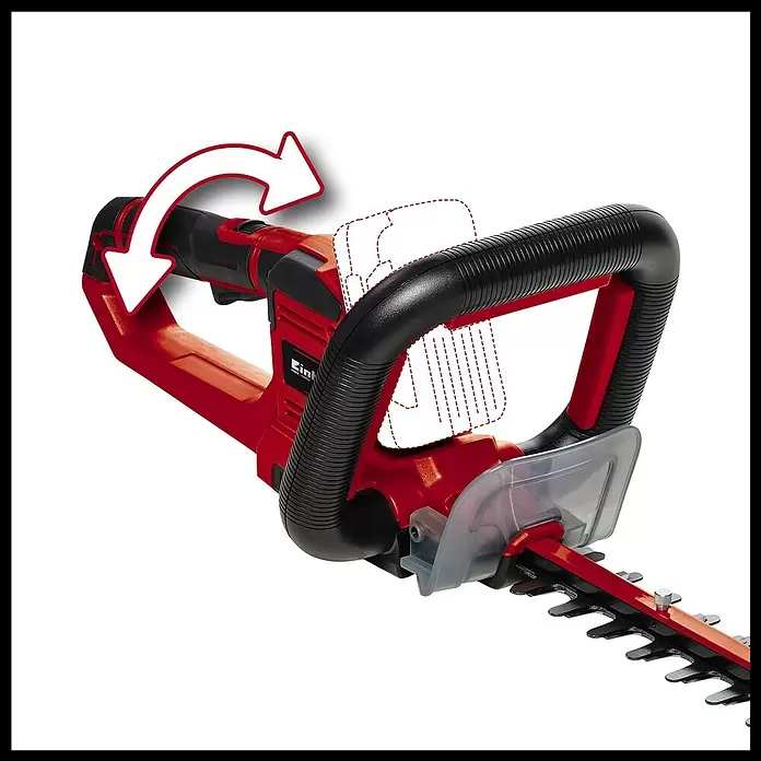 Einhell Power X-Change Akku-Heckenschere GE-CH 18/60 Li-Solo - 18 V, 5.200 mAh, Ohne Akku, Schnittlänge: 60 cm - Detailaufnahme