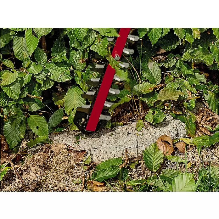 Einhell Power X-Change Akku-Heckenschere GE-CH 18/60 Li-Solo - 18 V, 5.200 mAh, Ohne Akku, Schnittlänge: 60 cm - Detailaufnahme