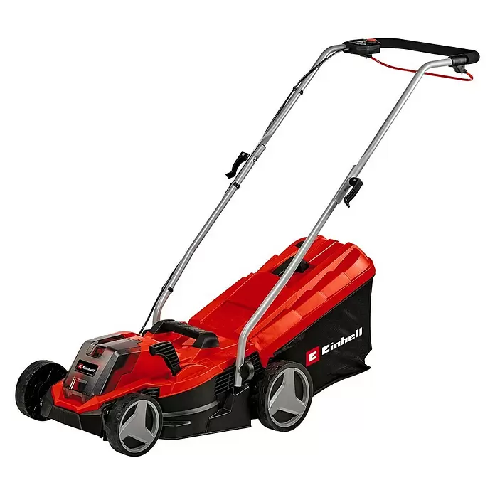 Einhell Power X-Change Akumulatorska kosilica GE-CM 18 / 33LI - 18 V, 1 baterija, 4 Ah, Širina reza: 33 cm - Dijagonalni pogled