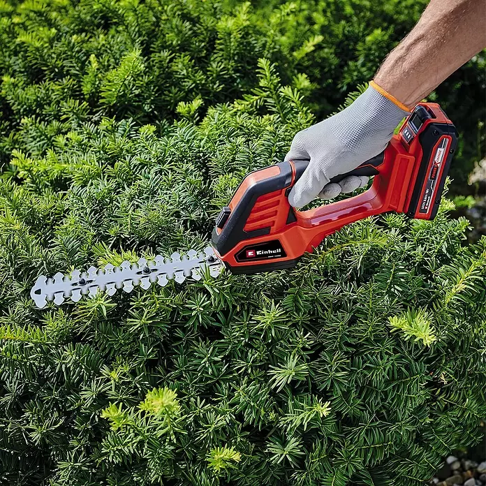 Einhell Power X-Change Akumulatorske škare za travu GE-CG 18/100 Solo - 18 V, Bez akumulatora, Širina reza: 100 mm - Proizvod u upotrebi