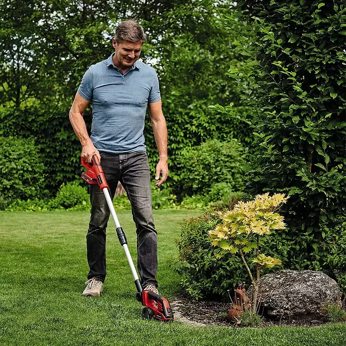 Einhell Power X-Change Akumulatorske škare za travu GE-CG 18/100 Solo - 18 V, Bez akumulatora, Širina reza: 100 mm - Proizvod u upotrebi