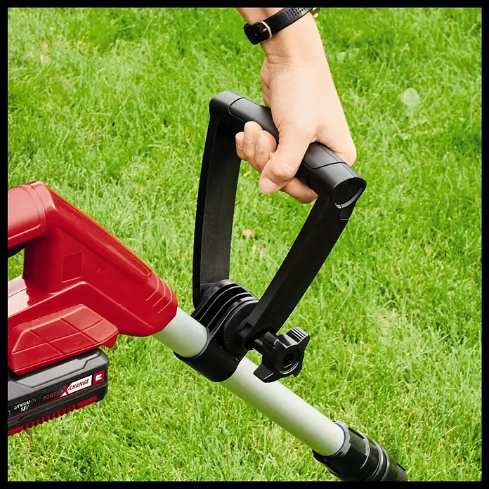 Einhell Power X-Change Akku-Rasentrimmer - 18 V, Li-Ionen, 1 Akku, Schnittbreite: 24 cm - Detailaufnahme