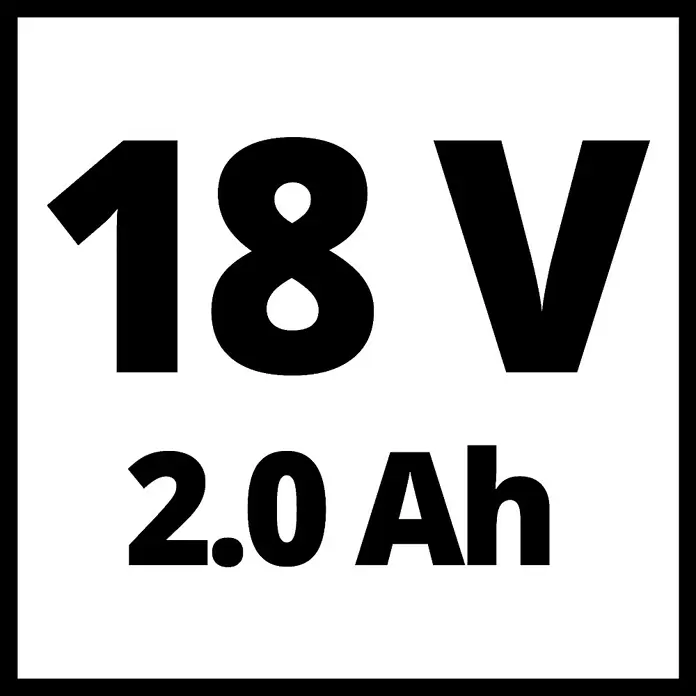 Einhell Power X-Change Akku-Rasentrimmer - 18 V, Li-Ionen, 1 Akku, Schnittbreite: 24 cm - Skizze