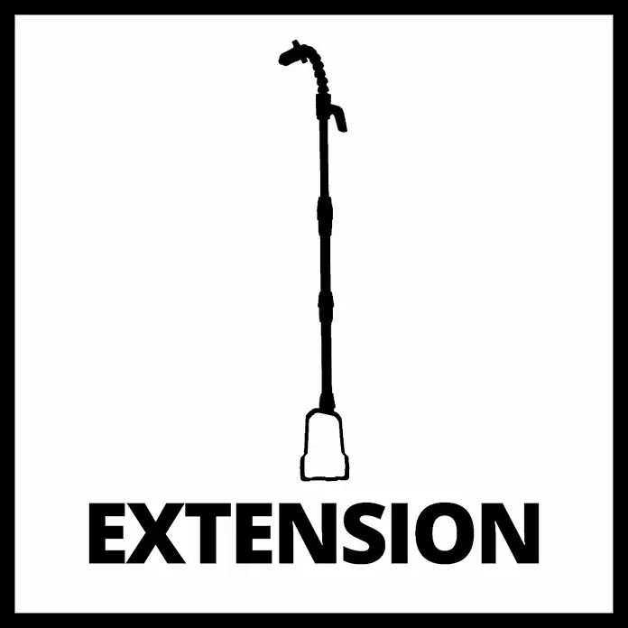 Einhell Power X-Change Akku-Klarwasserpumpe GE-PP 18 RB LI SOLO - 18 V, Ohne Akku, Max. Fördermenge: 3.000 l/h - Skizze