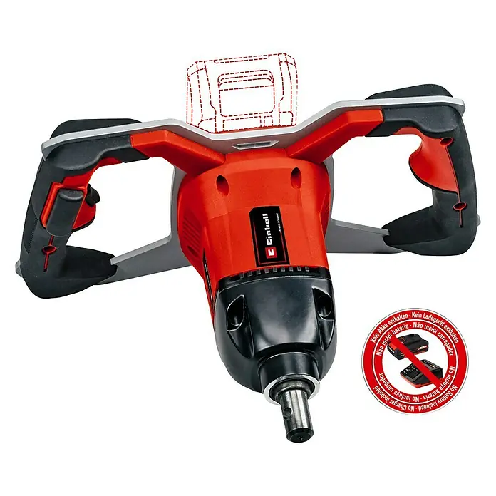 Einhell Power X-Change Akumulatorska bušilica za zemlju GP-EA 18/150 Li BL-Solo - 18 V, Bez akumulatora, Promjer: 150 mm - Dijagonalni pogled