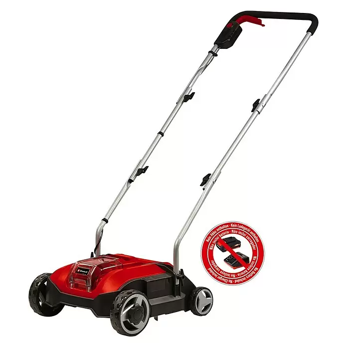 Einhell Power X-Change Akku-Vertikutierer GC-SC 18/28 LI-SOLO - 18 V, Ohne Akku, Arbeitsbreite: 280 mm - Diagonale Ansicht