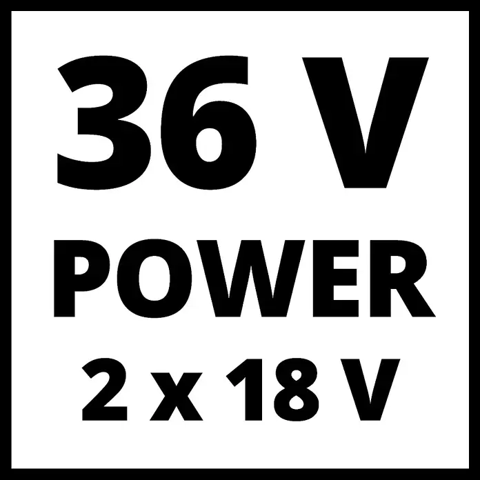 Einhell Power X-Change Višenamjenski vrtni uređaj GE-LM 36/4u1 Li-Solo - 36 V, Litij-ionska, Bez akumulatora - Skica