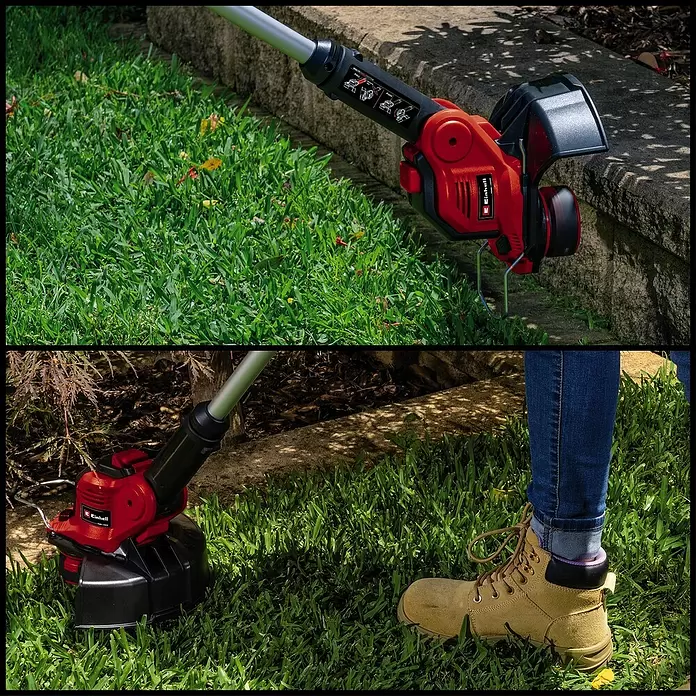 Einhell Power X-Change Akku-Rasentrimmer GE-CT 18/28 Li-Solo - 18 V, Ohne Akku - Anwendungsbeispiel