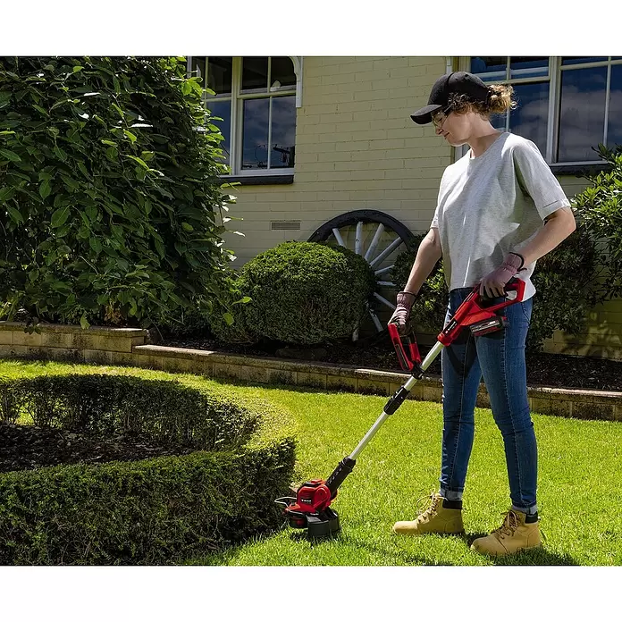 Einhell Power X-Change Akku-Rasentrimmer GE-CT 18/28 Li-Solo - 18 V, Ohne Akku - Anwendungsbeispiel
