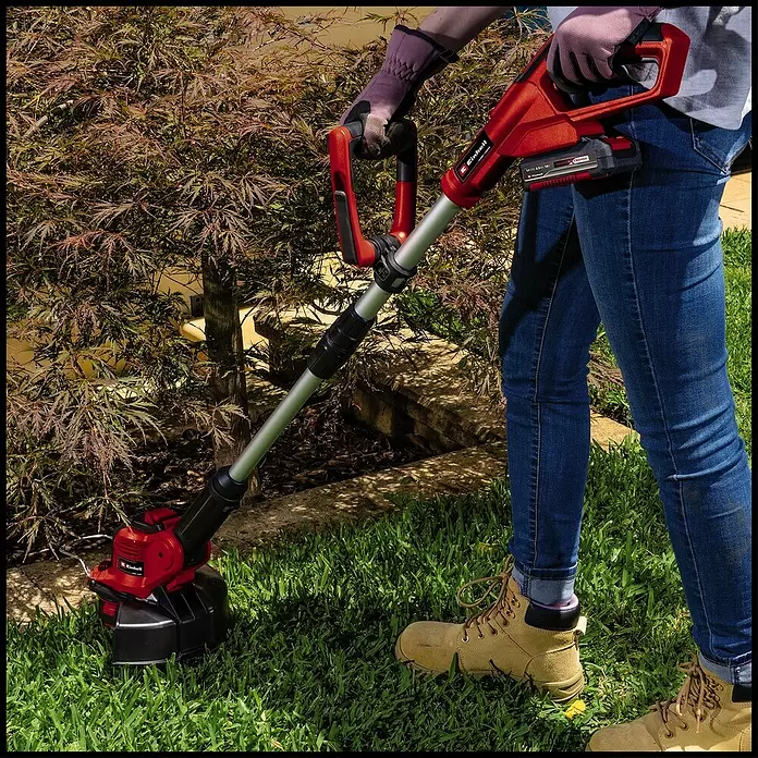 Einhell Power X-Change Akku-Rasentrimmer GE-CT 18/28 Li-Solo - 18 V, Ohne Akku - Anwendungsbeispiel