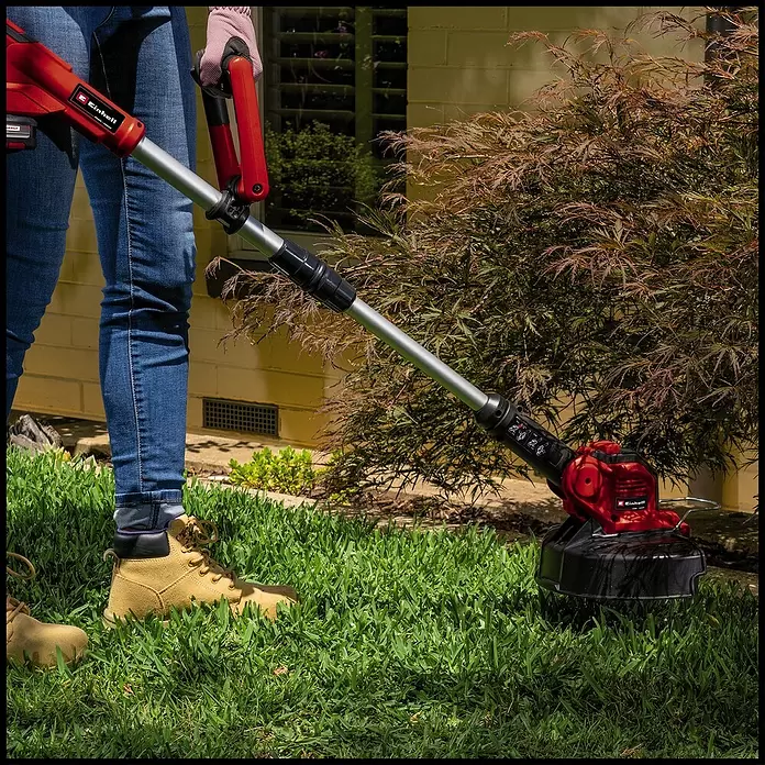 Einhell Power X-Change Akku-Rasentrimmer GE-CT 18/28 Li-Solo - 18 V, Ohne Akku - Anwendungsbeispiel