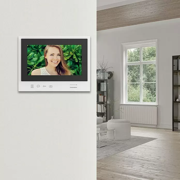 Thomson Farb-Video-Türsprechanlage Smart Bracket II - 7″, 85 dB, 800 x 480 Pixel - Stimmungsaufnahme