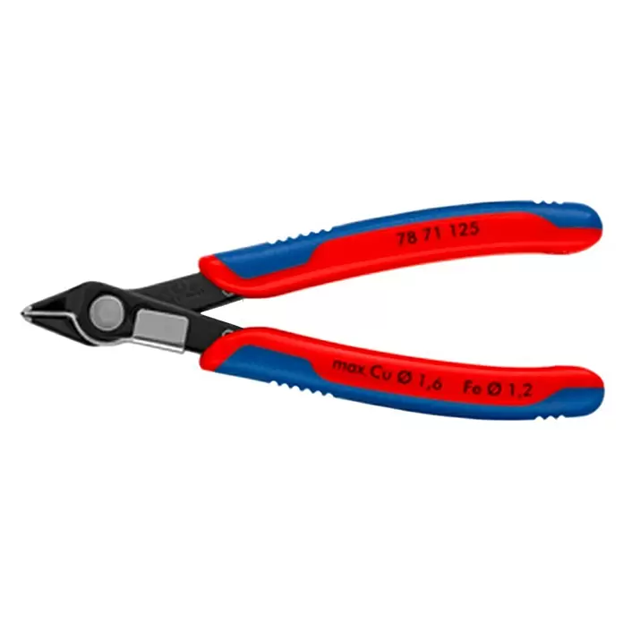 Knipex Alicate pelacables - Largo: 125 mm, Material empuñadura: Funda de varios componentes - Vista descendente