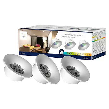 Müller-Licht Tint LED-Einbauleuchten-Set Tint RGBW